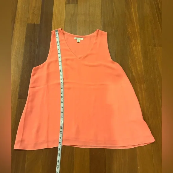 Cato Coral Sleeveless V-Neck Tank Top - Picture 5 of 6